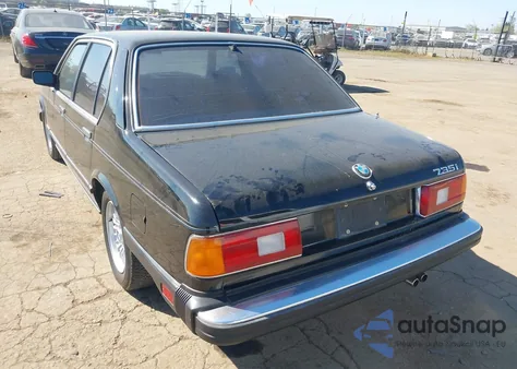 1985 BMW 735 I Automatic from USA, damaged, VIN WBAFH8402F0636937